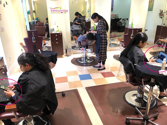 Aveda Hair Color & Remote Work