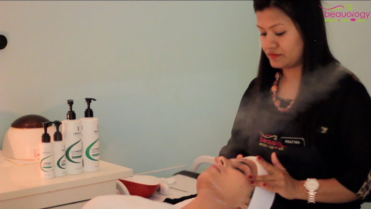 Facial at Beauology salon in Fremont CA